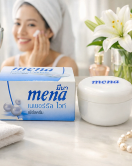 Mena Natural White Pearl Cream 3g | Nano Pearl Face Cream for Daily Use