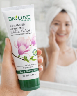Bioluxe Naturals Advanced Whitening Face Wash 100ml | Fair & Glowing Look