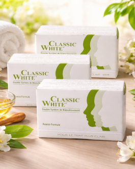 Classic White Skin Whitening Soap 85g | Advanced Formula | Pack of 3