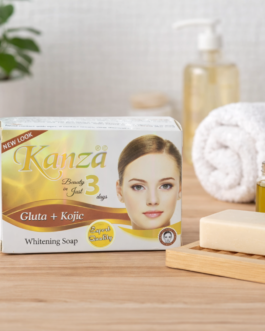 Kanza Camel Milk Beauty Soap with Herbal Extracts | Gentle Cleansing Bar 100g
