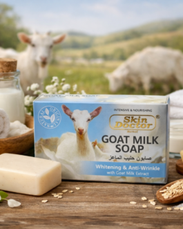Skin Doctor Goat Milk Soap 100g | Goat Milk Extract Bathing Bar for Daily Skin Care