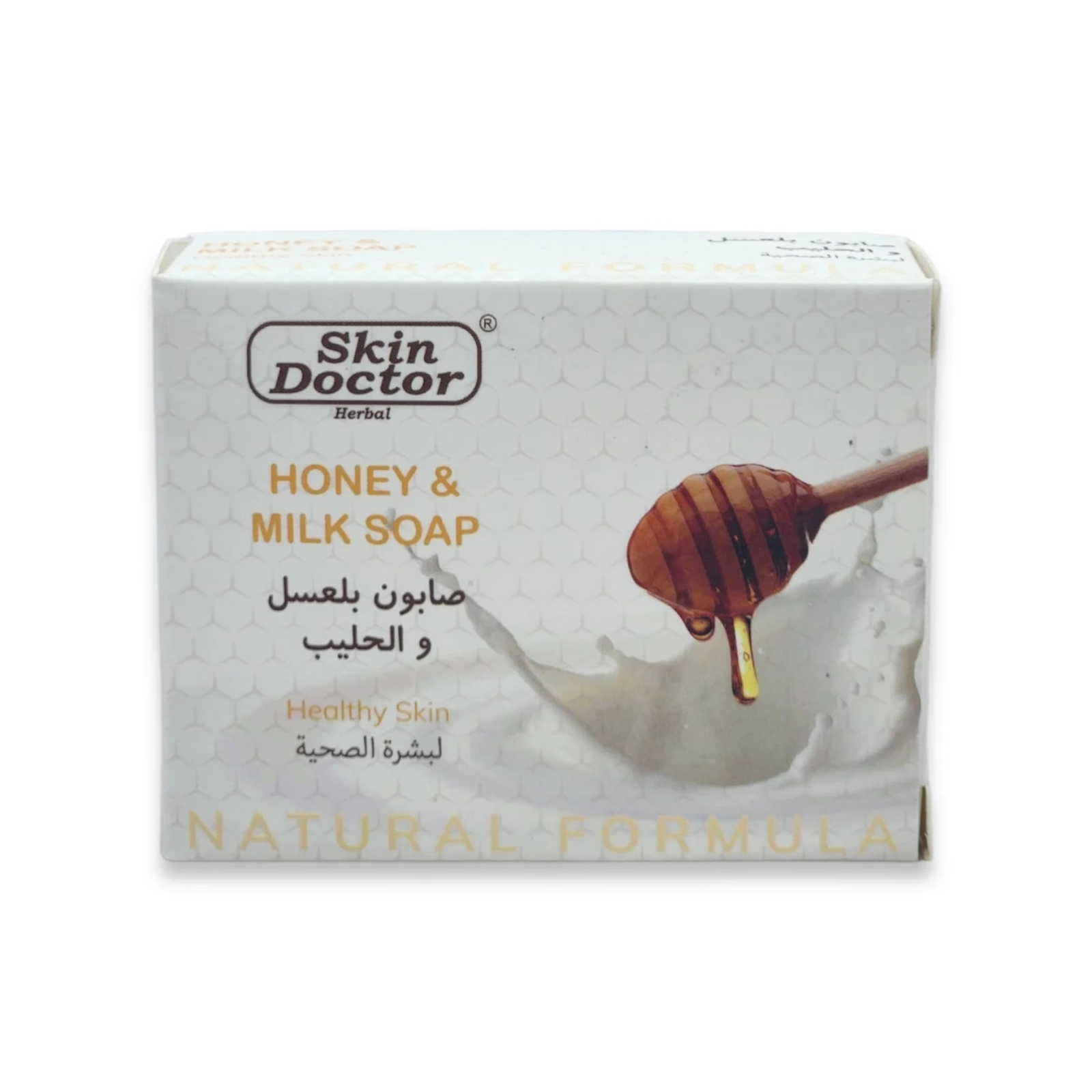 Skin Doctor Herbal Honey & Milk Soap for Healthy Skin | Natural Formula Bath Soap 100g