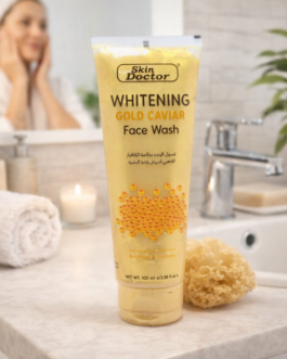 Skin Doctor Whitening Gold Caviar Face Wash 100ml for Gentle Face Cleansing