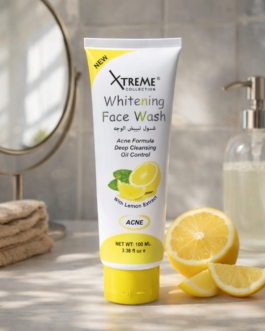Xtreme Lemon Whitening Face Wash 100ml | Acne Formula, Oil Control