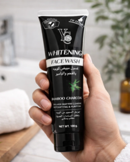 YC Whitening Bamboo Charcoal Face Wash 100ml | Deep Pore Cleansing & Oil Control