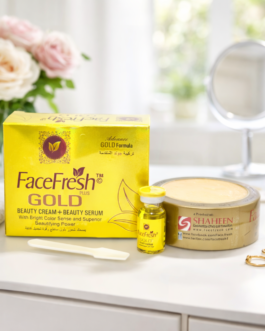 Face Fresh Gold Beauty Cream & Beauty Serum Combo | Advance Gold Formula Skincare