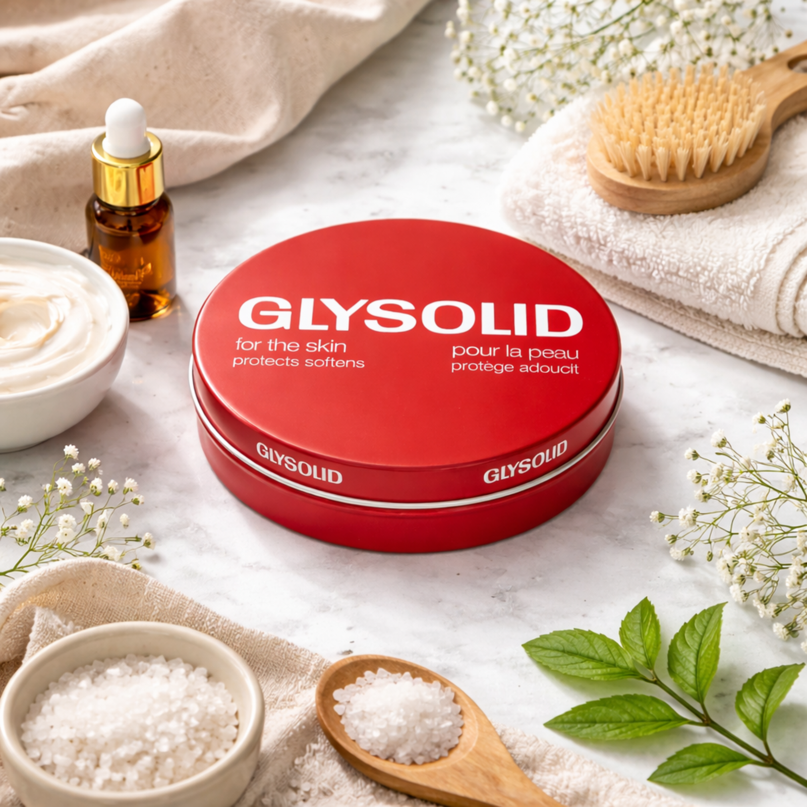 Glysolid Glycerin Skin Cream 125ml | Concentrated Moisturizing Cream for Dry Skin