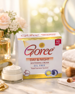 Goree Day & Night Whitening Cream 20g | Oil-Free Face Cream for Daily Use