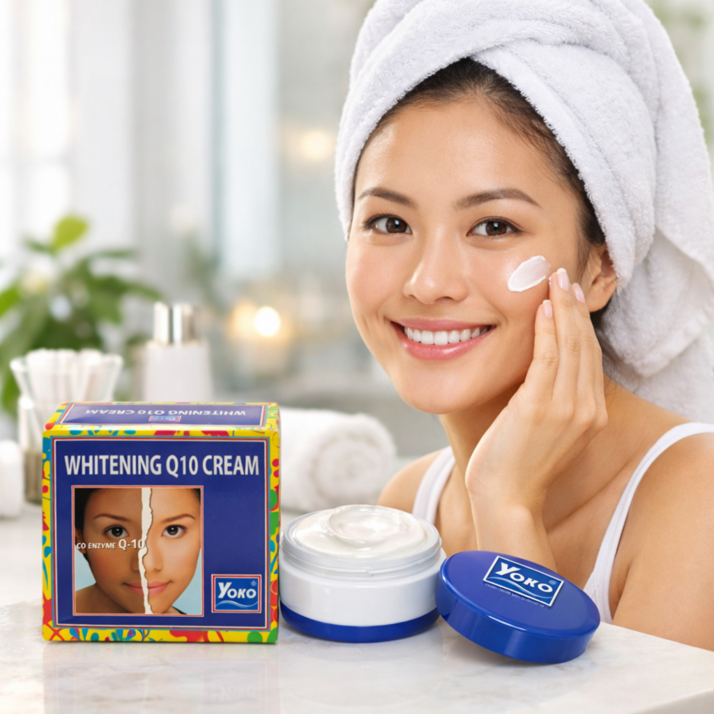 Yoko Whitening Q10 Cream 4g | Coenzyme Q10 Face Cream for Daily