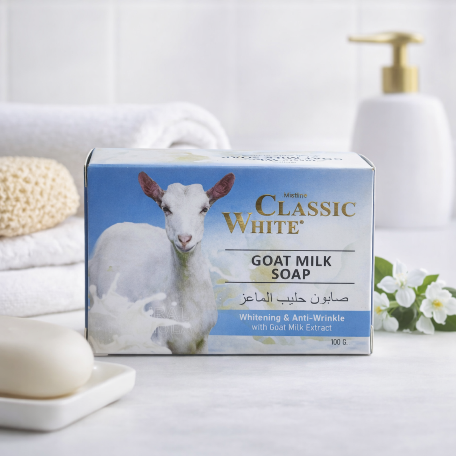 Mistine Classic White Goat Milk Soap 100g