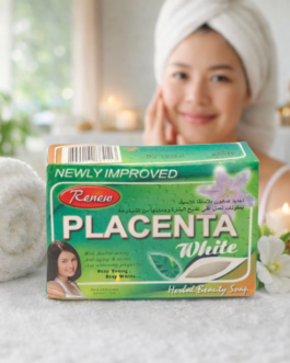 Renew Placenta Anti-Aging White Soap 135g | Herbal Beauty Bath Bar for Daily Cleansing