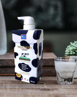 Yoko Milky Body Lotion 400ml | Milk Protein, Vitamin B3, Licorice Extract & Vitamin E