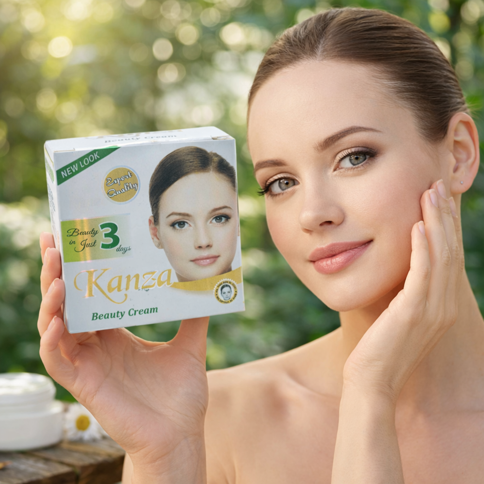 Kanza Beauty Skin Cream 20g | Daily Face Care Cream for Even Skin Tone