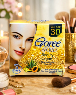Goree Gold Beauty Cream 20g with SPF 30 | Aloe Vera, Avocado & Papaya Extracts