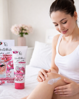 YC SoWhite Total Solutions Cream 100ml – For Armpits, Under Legs, Knees & Elbows | Moisturizing Skin Care, 4-in-1 Multi-Use Cream