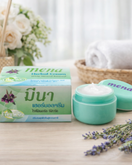Mena Extra White Mineral Cream 3g | Herbal Face Cream with White Minerals