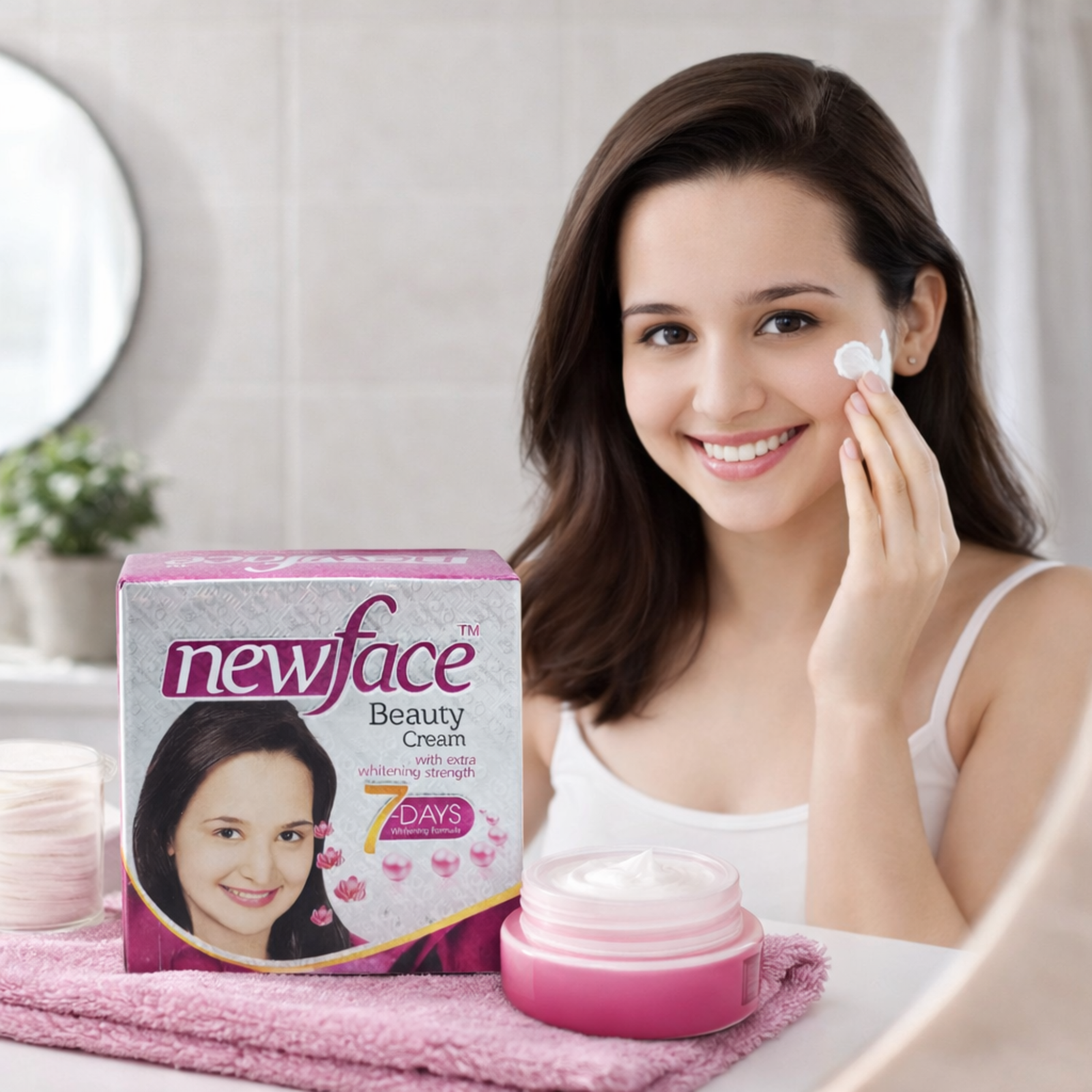 Newface Beauty Cream 20g | Extra Strength Formula for Regular Skincare