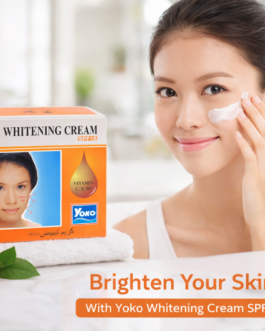 Yoko Whitening Cream SPF 15 – Vitamin C, E & B3 Face Cream (4g)