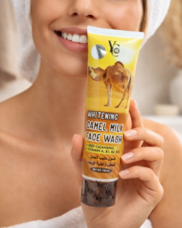 YC Camel Milk Face Wash 100ml | Deep Cleansing Facial Cleanser with Vitamins A, B1, B2 & B12