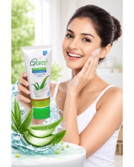 Goree Whitening Face Wash with Bursting Beads & Aloe Vera, SPF 30, 70ml