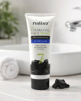 Maliao New Charcoal Face Wash with Activated Charcoal for Oil Control, Oily Skin Cleanser – 100ml