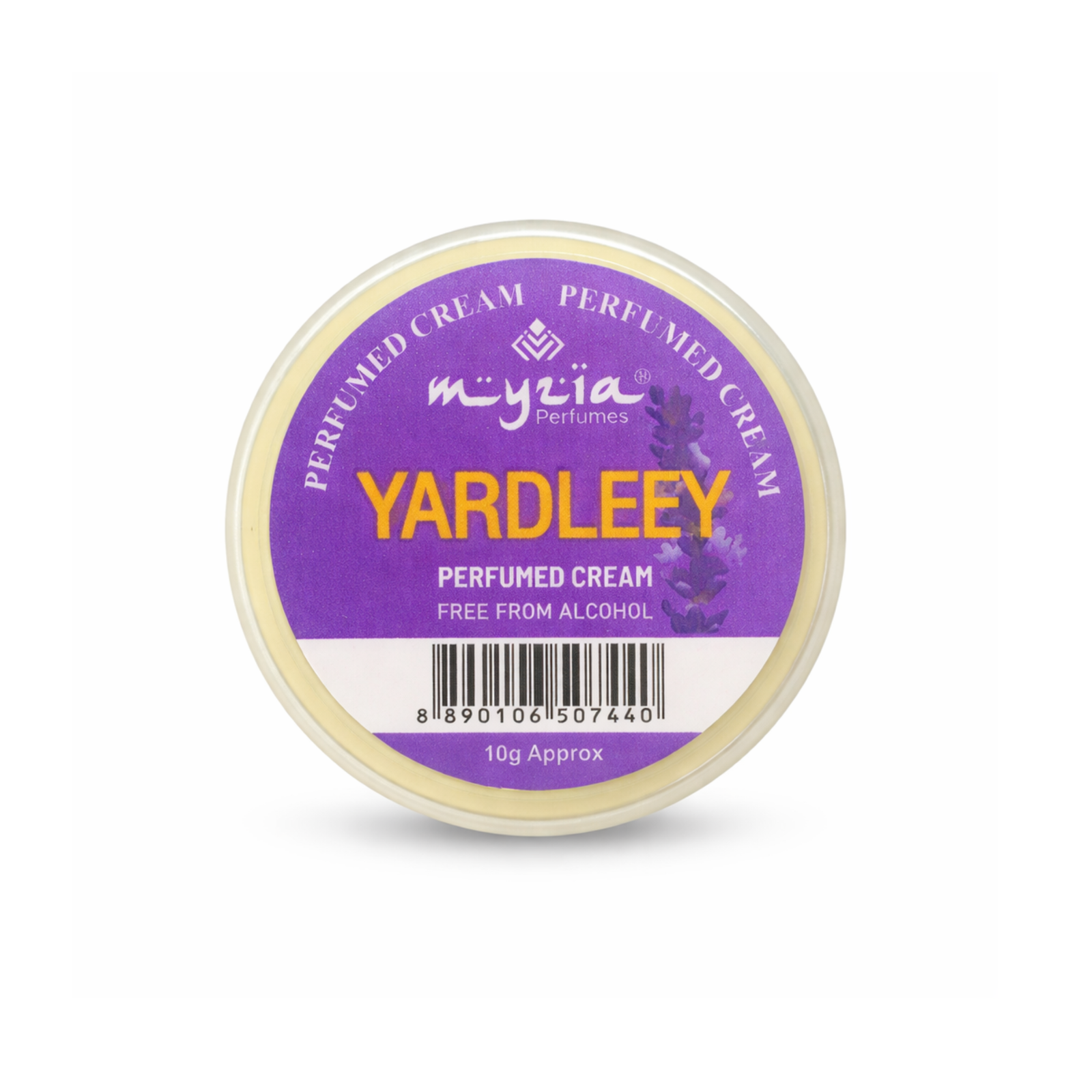 Myzia Yardley Solid Perfume Cream 10g | Alcohol-Free Wax Perfume | Pocket Size Skin Perfume for Men & Women | Unisex Cream Perfume