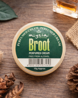 Broot Solid Perfume Cream 10g | Alcohol-Free Wax Perfume | Unisex Skin Perfume | Travel Friendly Pocket Cream Perfume