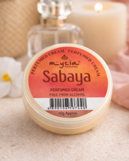 Sabaya Solid Perfume Cream 10g | Alcohol-Free Wax Perfume | Unisex Skin Perfume for Daily Use | Pocket Size Cream Perfume