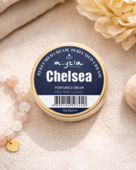 Chelsea Solid Perfume Cream 10g | Alcohol-Free Wax Perfume for Men & Women | Pocket Size Skin Perfume | Long Wear Cream Perfume