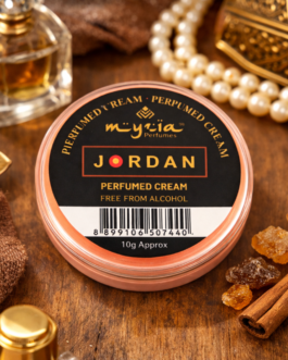 Jordan Solid Perfume Cream 10g | Alcohol-Free Wax Perfume | Unisex Skin Perfume | Travel Size Pocket Cream Perfume