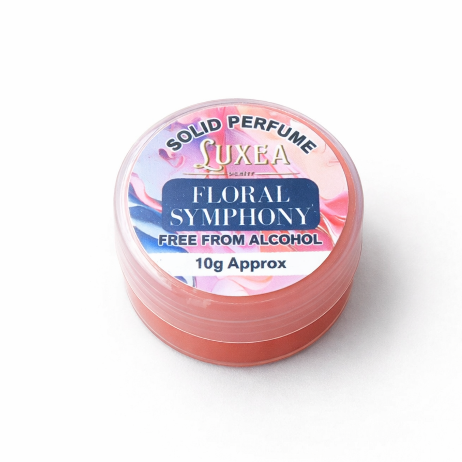 Floral Symphony Solid Perfume 10g | Alcohol-Free Cream Perfume for Men & Women | Long Lasting Fresh Citrus & Floral Scent | Travel-Friendly Pocket Perfume