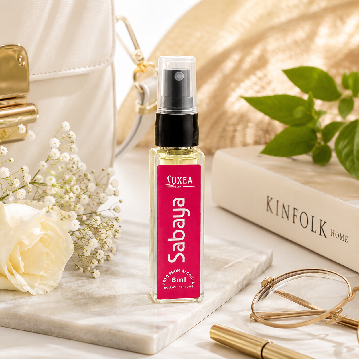 Luxea Sabaya Perfume for Men & Women | Alcohol Free Perfume | Pocket Perfume 8ml | Long Lasting Fragrance | Daily Wear & Casual Use