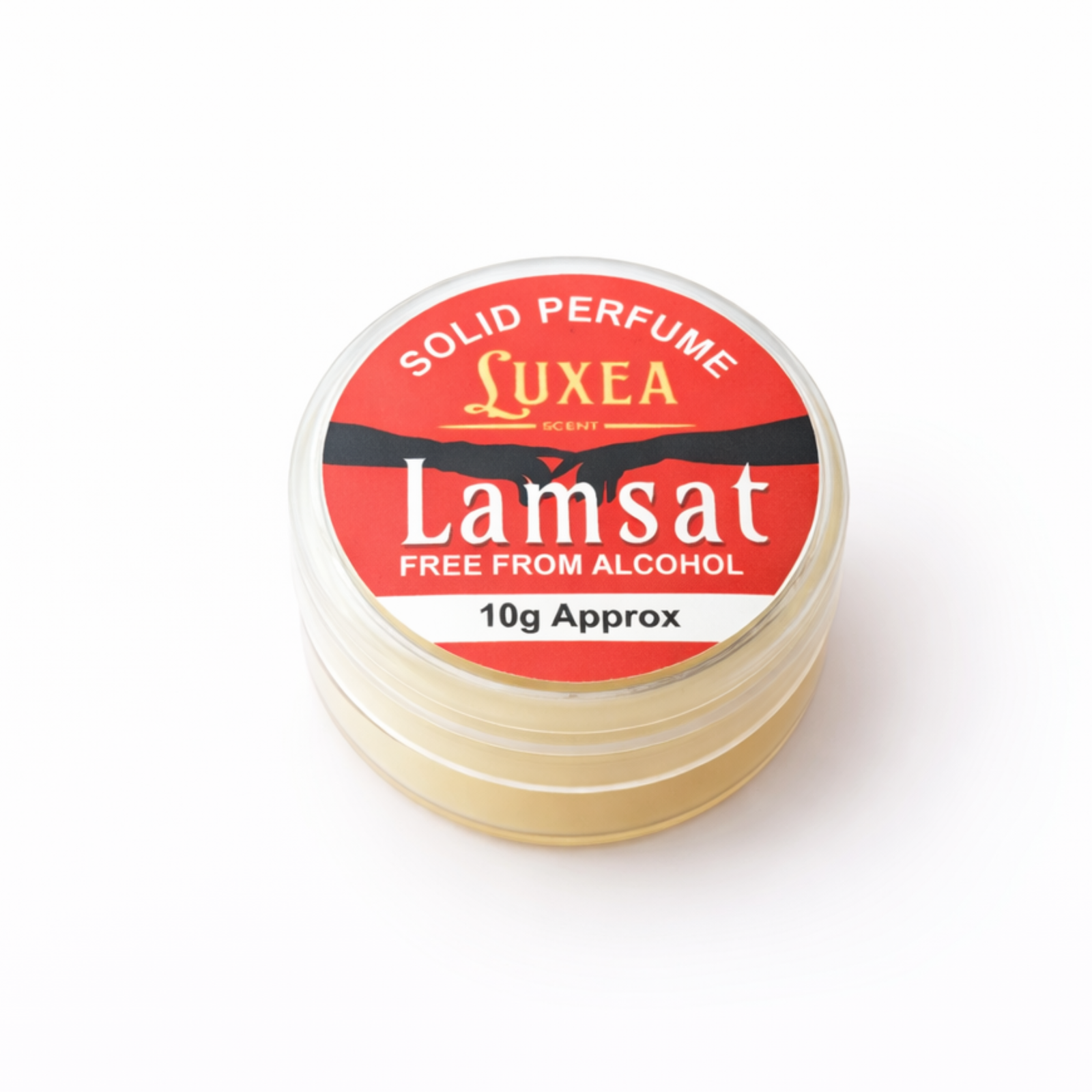Lamsat Solid Wax Perfume (10g) | Premium Skin-Bonding Fragrance Balm | Leak-Proof Travel Essential | Soft, Luxurious Unisex Scent