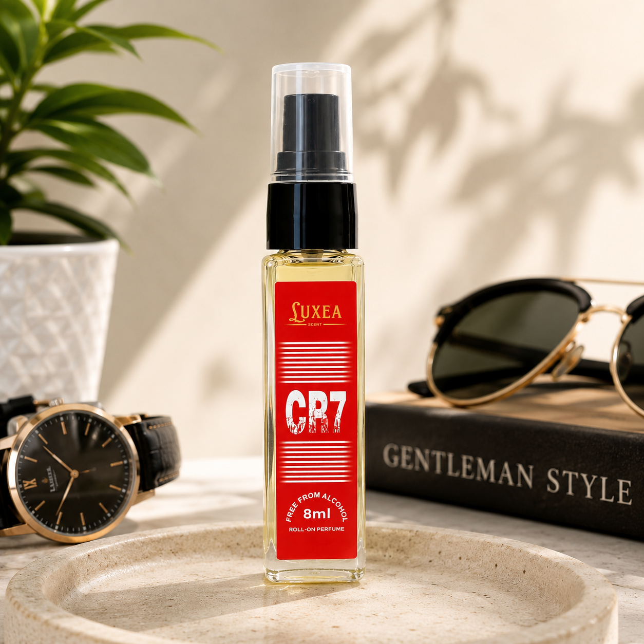 Luxea CR7 Perfume for Men | Alcohol Free Pocket Perfume | 8ml Long Lasting Fragrance | Daily Wear & Casual Use