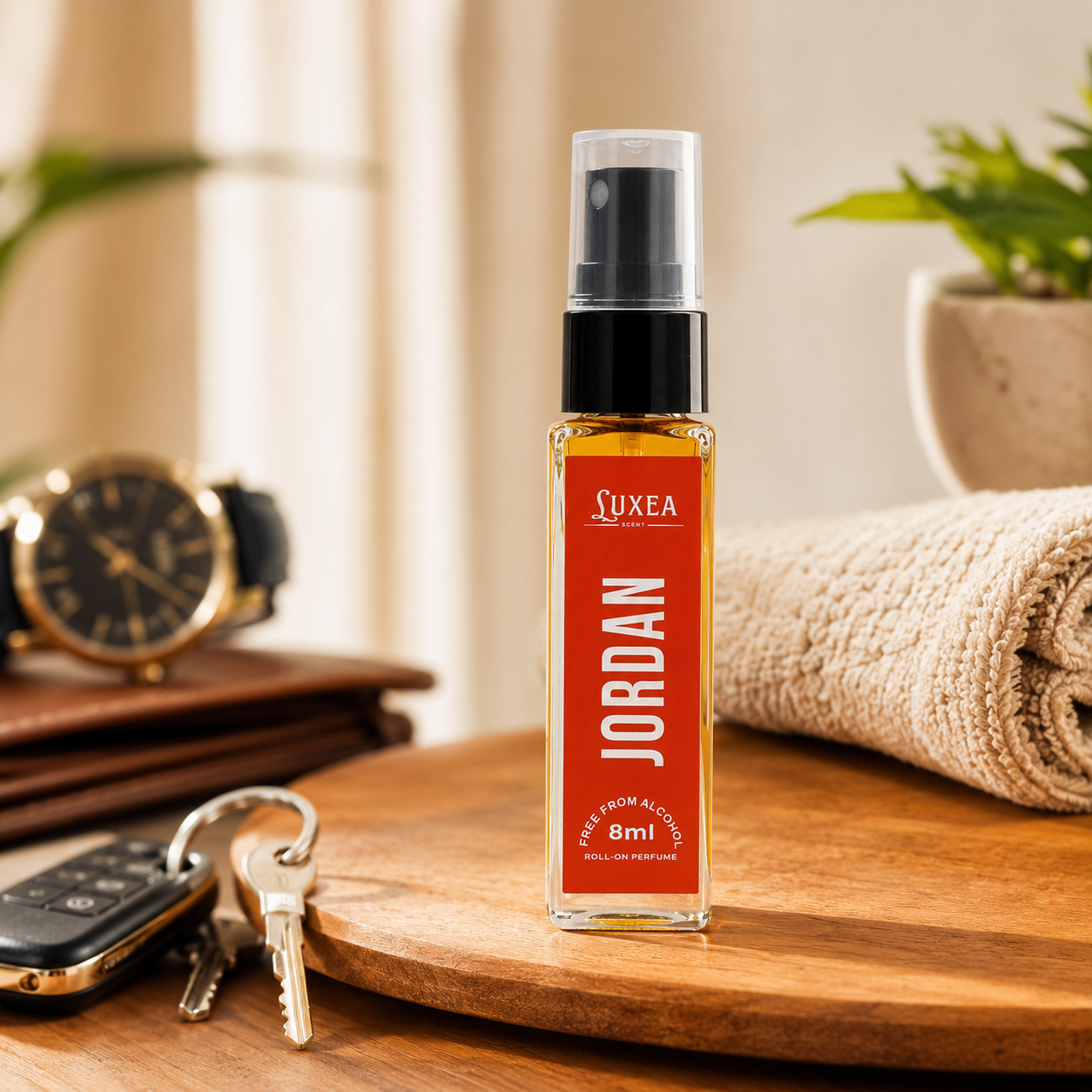 Luxea Jordan Perfume for Men & Women | Alcohol Free Perfume | 8ml Pocket Perfume | Long Lasting Fragrance | Daily Wear & Casual Use