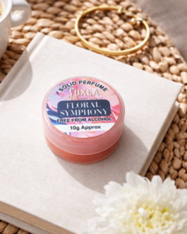 Floral Symphony Solid Perfume 10g | Alcohol-Free Cream Perfume for Men & Women