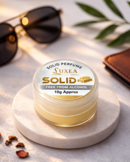 Solid Perfume Cream 10g | Alcohol Free | Best Scent for Men & Women | Pocket for Travel, Date & Evening Use