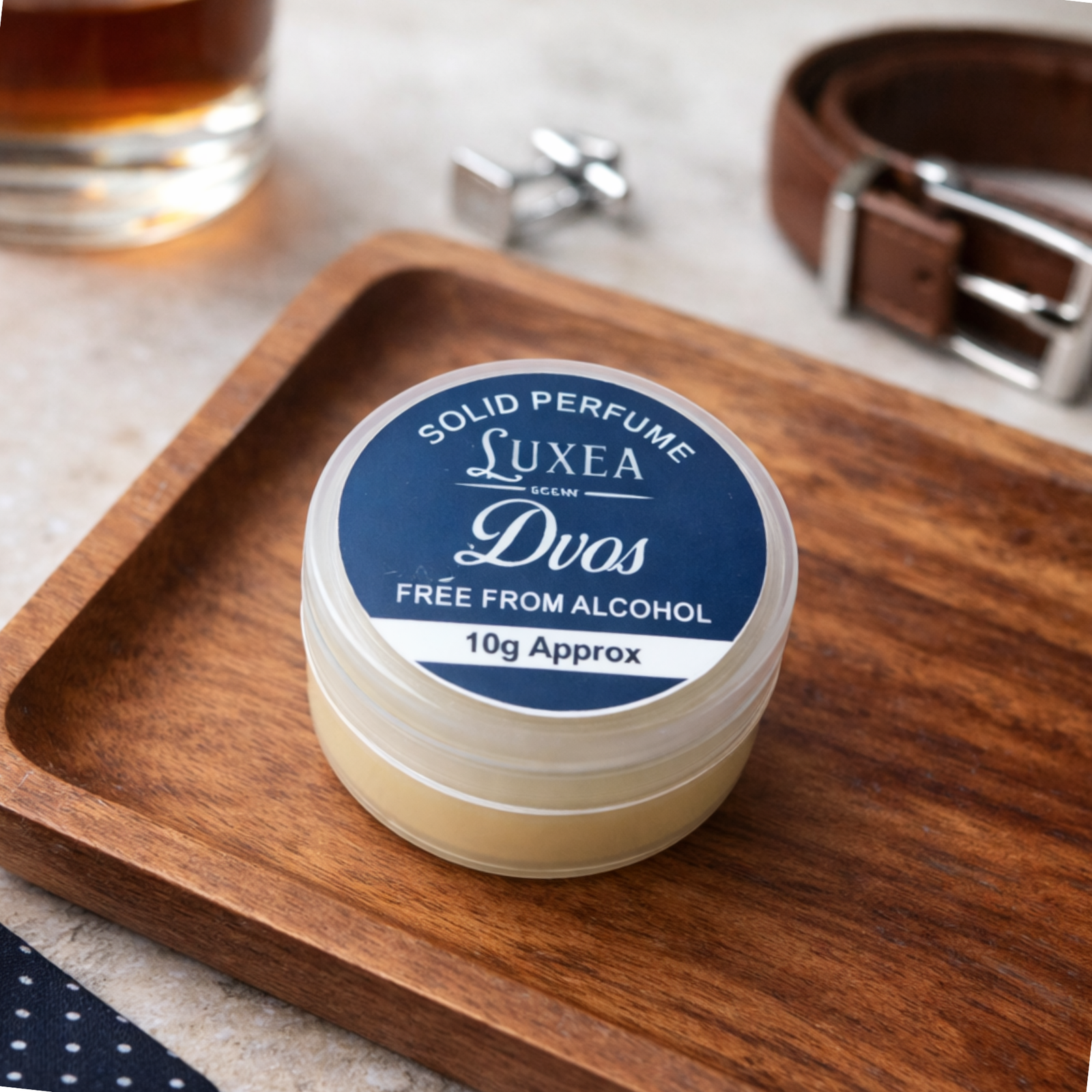 DVOS Scent Solid Perfume 10g | Alcohol-Free Cream Perfume | Pocket Size Fragrance for Men & Women