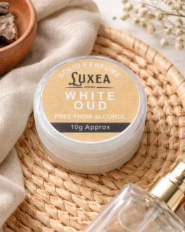 White Oud Perfume Cream 10g | Alcohol Free | Best Scent for Men & Women | Pocket for Travel, Date & Evening Use