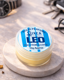 LEO Scent Solid Perfume 10g | Alcohol-Free Cream Perfume | Pocket Size Solid Fragrance Balm
