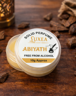Abiyath Scent Solid Perfume 10g | Alcohol-Free Cream | Wax Perfume