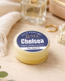 Chelsea Solid Perfume for Men & Women (10g) | Long-Lasting, Alcohol-Free Wax-Based Fragrance