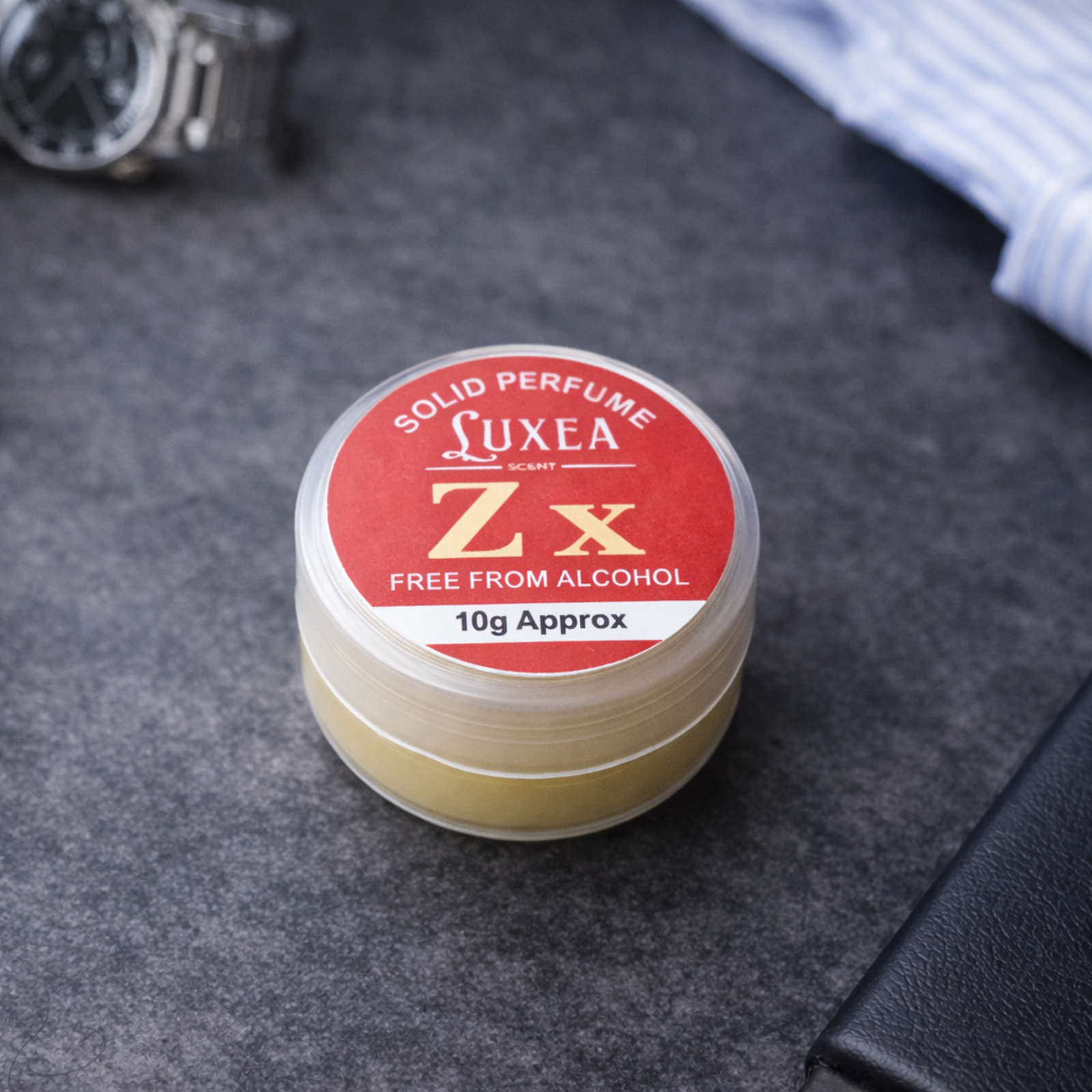 ZX Scent Solid Perfume 10g | Alcohol Free Cream Perfume | ZX Wax Perfume for Men & Women | Pocket Skin Perfume Balm | Long Lasting Solid Perfume