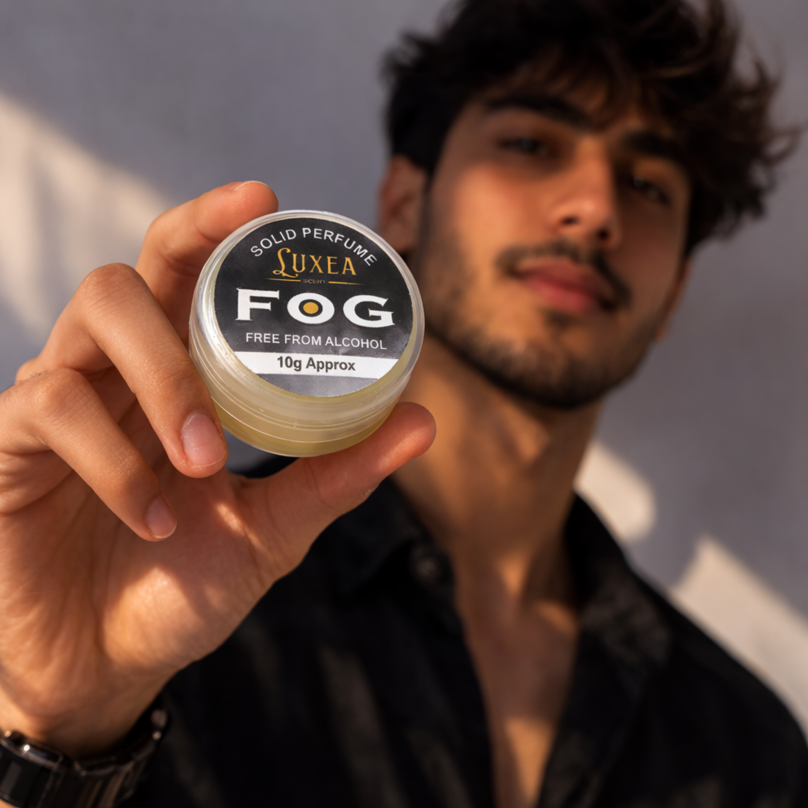FOG Solid Perfume Balm 10g | Alcohol-Free | Cream Skin Perfume for Men & Women | Pocket Travel Size