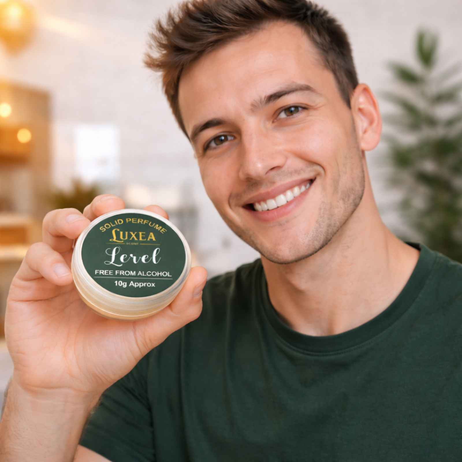 Lerel Scent Solid Perfume 10g | Alcohol Free Cream Perfume | Wax Perfume Skin Balm | Pocket Skin Perfume for Men & Women | Solid Cream Fragrance